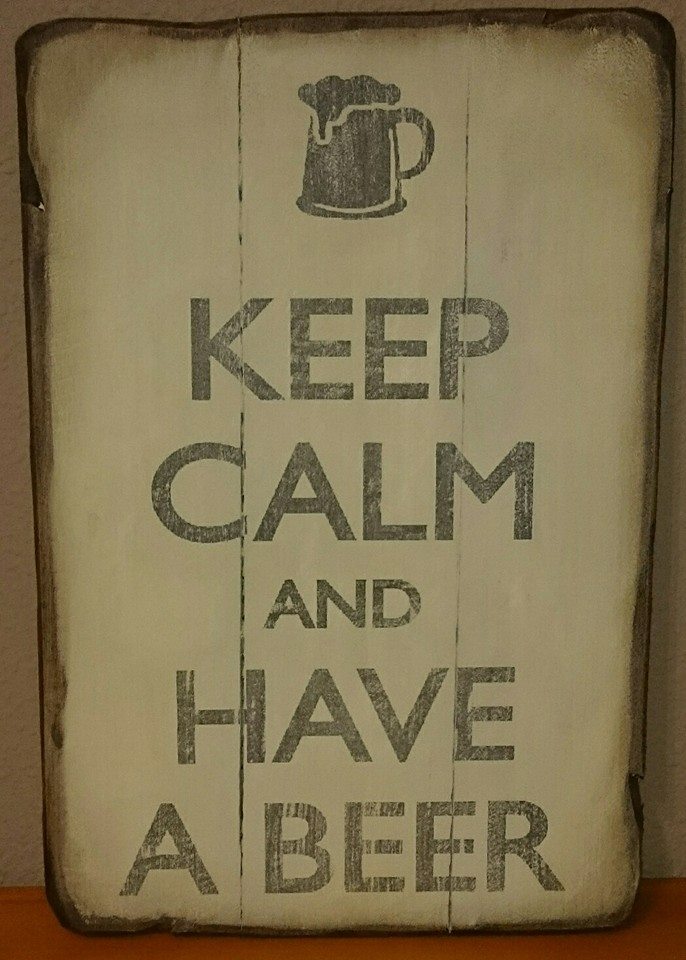 KEEP CALM AND HAVE A BEER Bar Casa EL CATETO