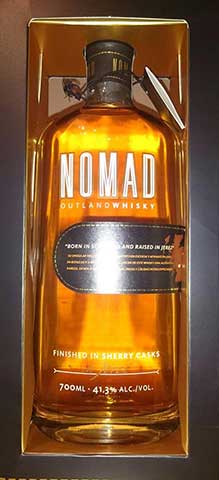 NOMAD OUTLAND WHISKY en Bar Casa EL CATETO