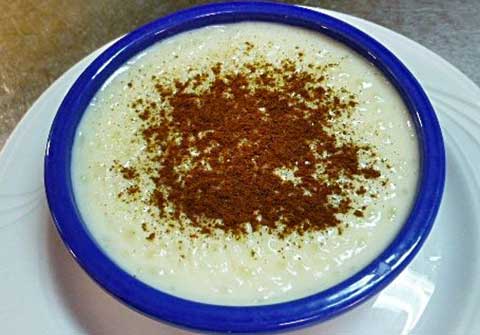 Arroz con Leche del Bar Casa EL CATETO