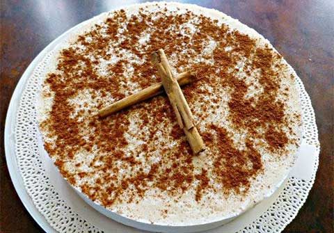 Tarta de Arroz con Leche del Bar Casa EL CATETO