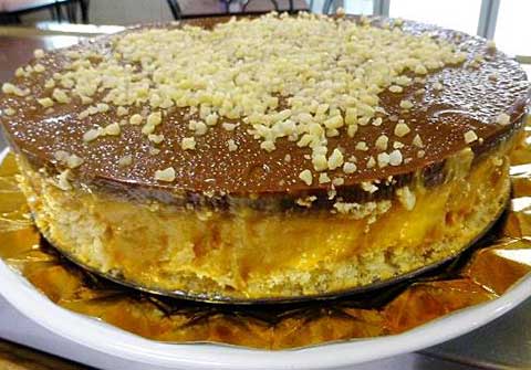 Tarta de Chocolate y Calabaza del Bar Casa EL CATETO